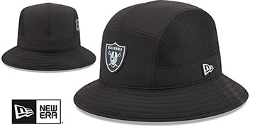 Raiders 2026 NFL SIDELINE BUCKET Black Hat by New Era