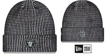 Raiders 2026 SIDELINE WAFFLER Knit Beanie Hat by New Era