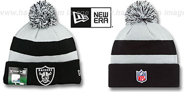 Raiders 'STADIUM' Knit Beanie Hat by New Era