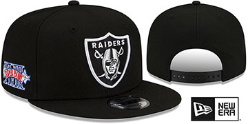 Raiders SUPER BOWL XVIII SIDE-PATCH SNAPBACK Hat by New Era