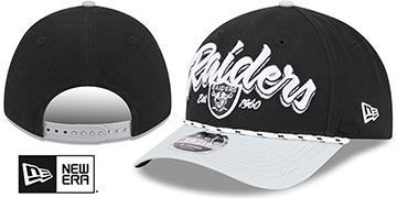 Raiders TEAM LOYAL M-CROWN SNAPBACK Black-Grey Hat by New Era