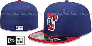 Rangers 2013 DIAMOND-TECH BP Royal-Red Hat by New Era