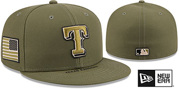 Rangers 2026 ARMED FORCES STARS N STRIPES Hat by New Era