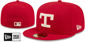Rangers 2026 CITY CONNECT ONFIELD Red Fitted Hat by New Era