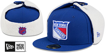 Rangers CLASSIC DOGEAR Royal Fitted Hat by New Era