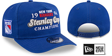 Rangers HISTORIC CHAMPIONS AF SNAPBACK Royal Hat by New Era