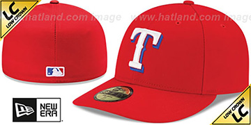 Rangers LOW-CROWN ALTERNATE Fitted Hat by New Era