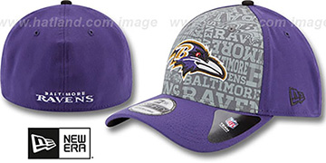 Ravens 2014 NFL ALT DRAFT FLEX Purple Hat by New Era