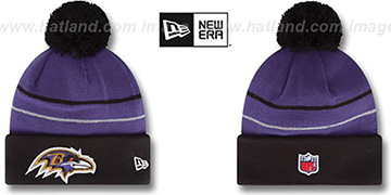 Ravens THANKSGIVING DAY Knit Beanie Hat by New Era