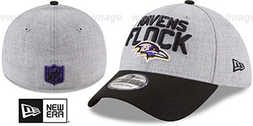 Ravens 2018 ONSTAGE FLEX Grey-Black Hat by New Era