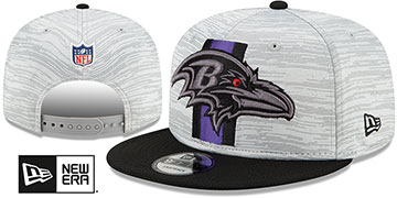 Ravens 2021 NFL TRAINING CAMP SNAPBACK Hat by New Era