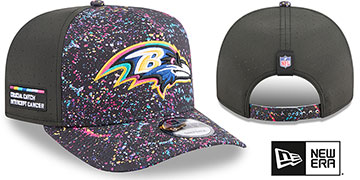 Ravens 2025 CRUCIAL CATCH A-FRAME SNAPBACK Hat by New Era