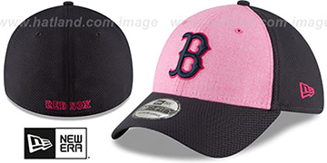 Red Sox 2018 MOTHERS DAY FLEX Pink-Navy Hat by New Era