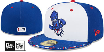 Red Sox 2026 COPA DE LA DIVERSION White-Royal Fitted Hat by New Era