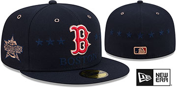 Red Sox 2026 MLB ALL-STAR GAME Navy Fitted Hat by New Era