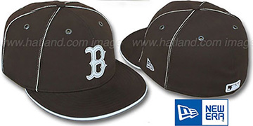 Red Sox CHOCOLATE DaBu Fitted Hat by New Era