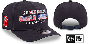 Red Sox HISTORIC CHAMPIONS AF SNAPBACK Navy Hat by New Era