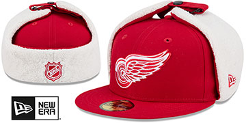 Red Wings CLASSIC DOGEAR Red Fitted Hat by New Era
