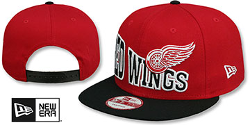 Red Wings STOKED SNAPBACK Red-Black Hat by New Era