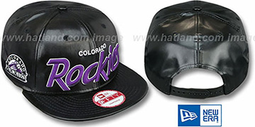 Rockies REDUX SNAPBACK Black Hat by New Era