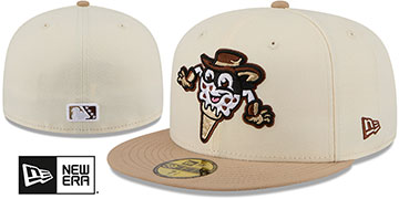 Rumble Ponies 2026 THEME NIGHT Chrome-Tan Fitted Hat by New Era