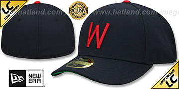 Senators 'LOW-CROWN 1956-60 COOPERSTOWN' Fitted Hat by New Era
