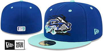 Sky Carp 2026 THEME NIGHT Royal-Mint Fitted Hat by New Era