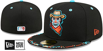 Space Cowboys 2026 COPA DE LA DIVERSION Black Fitted Hat by New Era