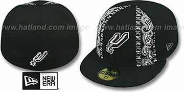 Spurs HWC BLACK BANDITO Fitted Hat by New Era