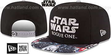 Star Wars ROGUE ONE VILLAIN SNAPBACK Black Hat by New Era