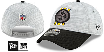 Steelers 2021 NFL TRAINING CAMP STRETCH-SNAP Hat by New Era