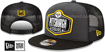 Steelers '2021 NFL TRUCKER DRAFT SNAPBACK' Hat by New Era