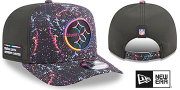 Steelers 2025 CRUCIAL CATCH A-FRAME SNAPBACK Hat by New Era