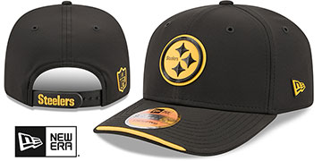 Steelers 2026 NFL SIDELINE SNAPBACK Black Hat by New Era