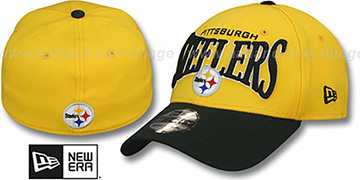 Steelers 'COIN TOSS FLEX' Gold-Black Hat by New Era