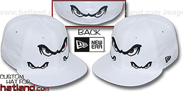 Storm 'TRIPLE THREAT' White Fitted Hat by New Era