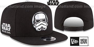 Storm Trooper HERO-FOIL SNAPBACK Black Hat by New Era