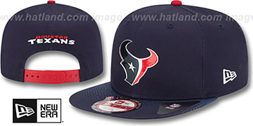 Texans 2015 NFL DRAFT SNAPBACK Navy Hat by New Era