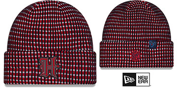 Texans 2026 SIDELINE WAFFLER Knit Beanie Hat by New Era