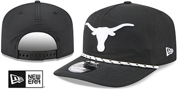 Texas 1920 ROPE SNAPBACK Black-White  Hat by New Era