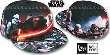The Force Awakens ALL-OVER BATTLE Fitted Hat by New Era