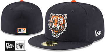 Tigers 1957 TURN-BACK-THE-CLOCK Fitted Hat by New Era