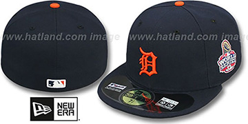 Tigers 2012 'WORLD SERIES ROAD' Fitted Hat by New Era