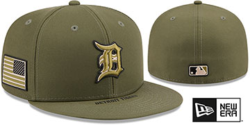 Tigers 2026 ARMED FORCES STARS N STRIPES Hat by New Era