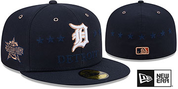 Tigers 2026 MLB ALL-STAR GAME Navy Fitted Hat by New Era