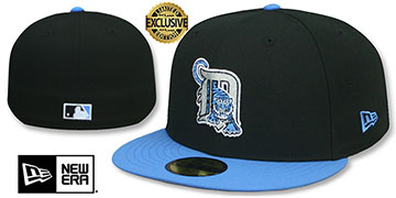 Tigers COOP ALTERNATE FORCE Black-Blue  Fitted Hat by New Era