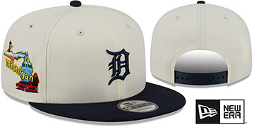 Tigers LOCALIZED SNAPBACK Chrome-Navy Hat by New Era