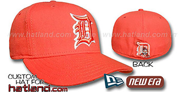 Tigers Orange-Orange 59FIFTY Fitted Hat by New Era