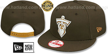 Titans ALT TEAM-BASIC SNAPBACK Brown-Wheat Hat by New Era