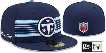 Titans NFL RIVALRIES Navy Fitted Hat by New Era